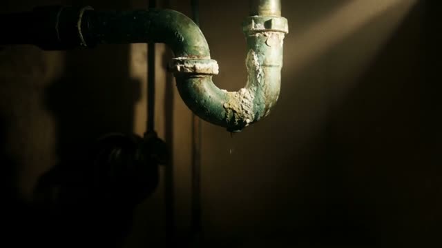 Active drip at P-trap